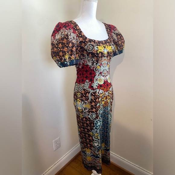 Alice and Olivia Lexia Bodycon Bold Dress Size 2 - Picture 3 of 12